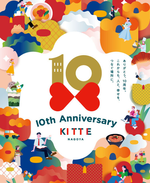 \KITTE名古屋レター 10周年記念号発行!/|イベント&ニュース|KITTE名古屋 | JR名古屋駅に直結したショッピングセンター ...