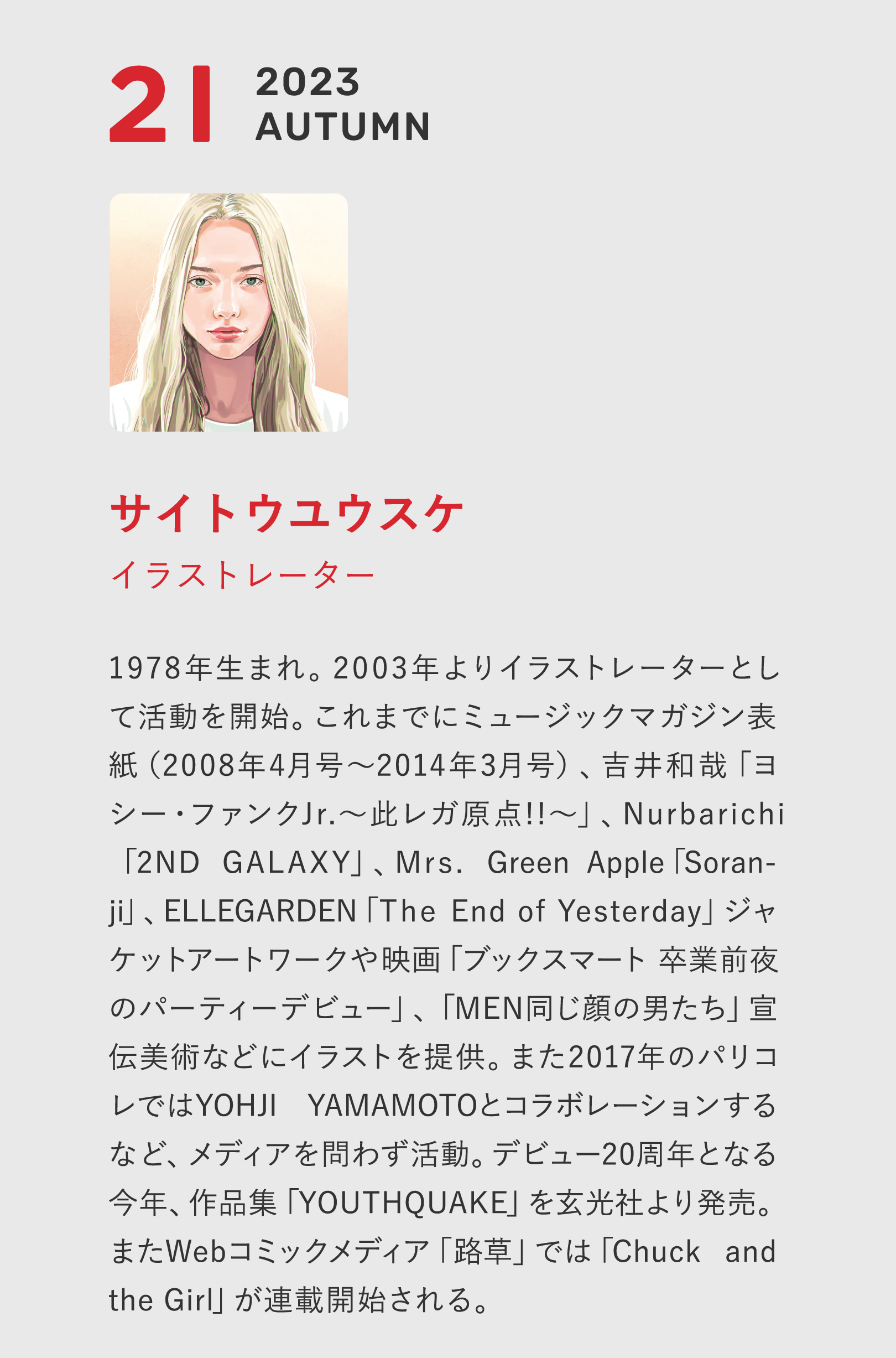 プロフィール21